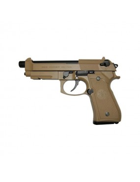 PISTOLA A GAS GPM 92F FULL METAL DARK EARTH G&G ARMAMENT [GG-M92T]