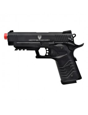 HFC 1911 GAS PISTOL BLOWBACK FULL METAL BLACK [HG 171B]