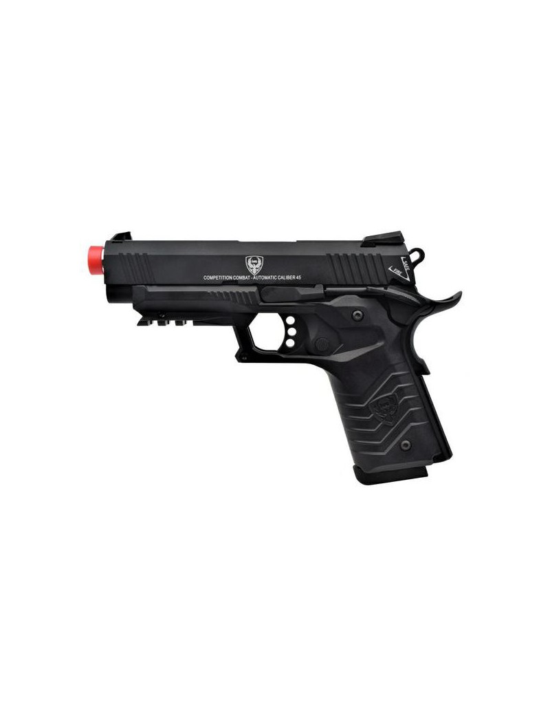 HFC 1911 GAS PISTOL BLOWBACK FULL METAL BLACK [HG 171B]