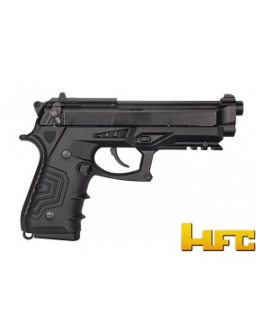 B92SF TACTICAL GRIP FULL METAL GAS PISTOL SINGLE SHOT-BURST [HG 173R] 2