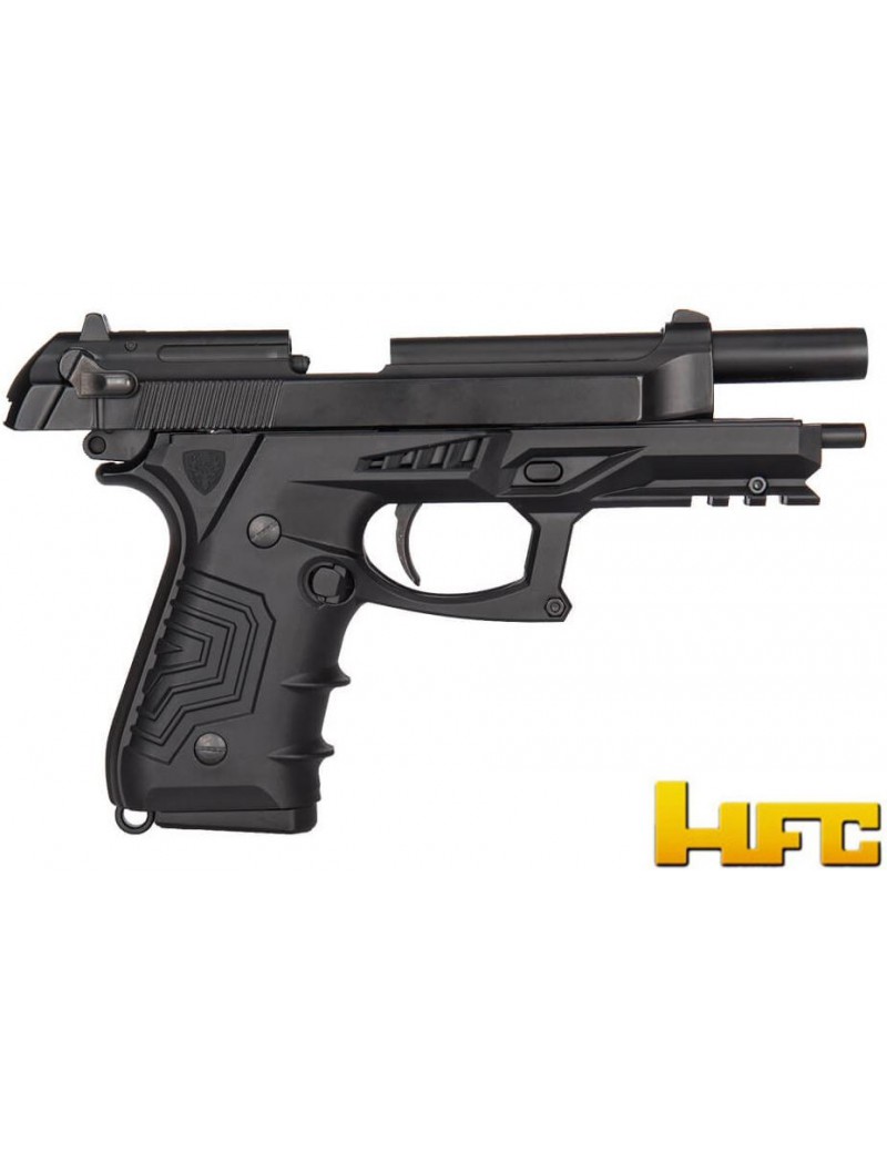 B92SF TACTICAL GRIP FULL METAL GAS PISTOL SINGLE SHOT-BURST [HG 173R]