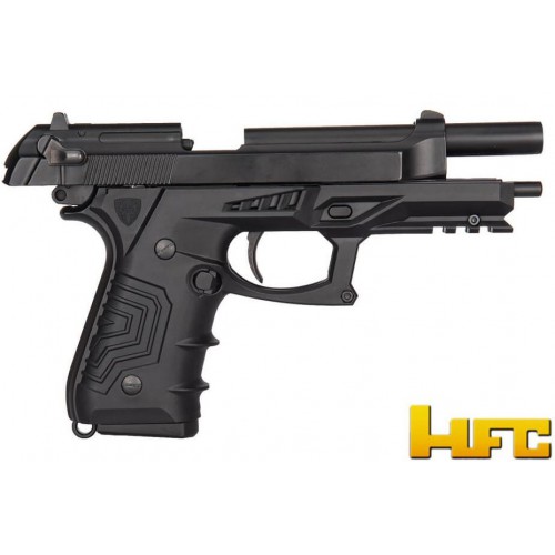 B92SF TACTICAL GRIP FULL METAL GAS PISTOL SINGLE SHOT-BURST [HG 173R]