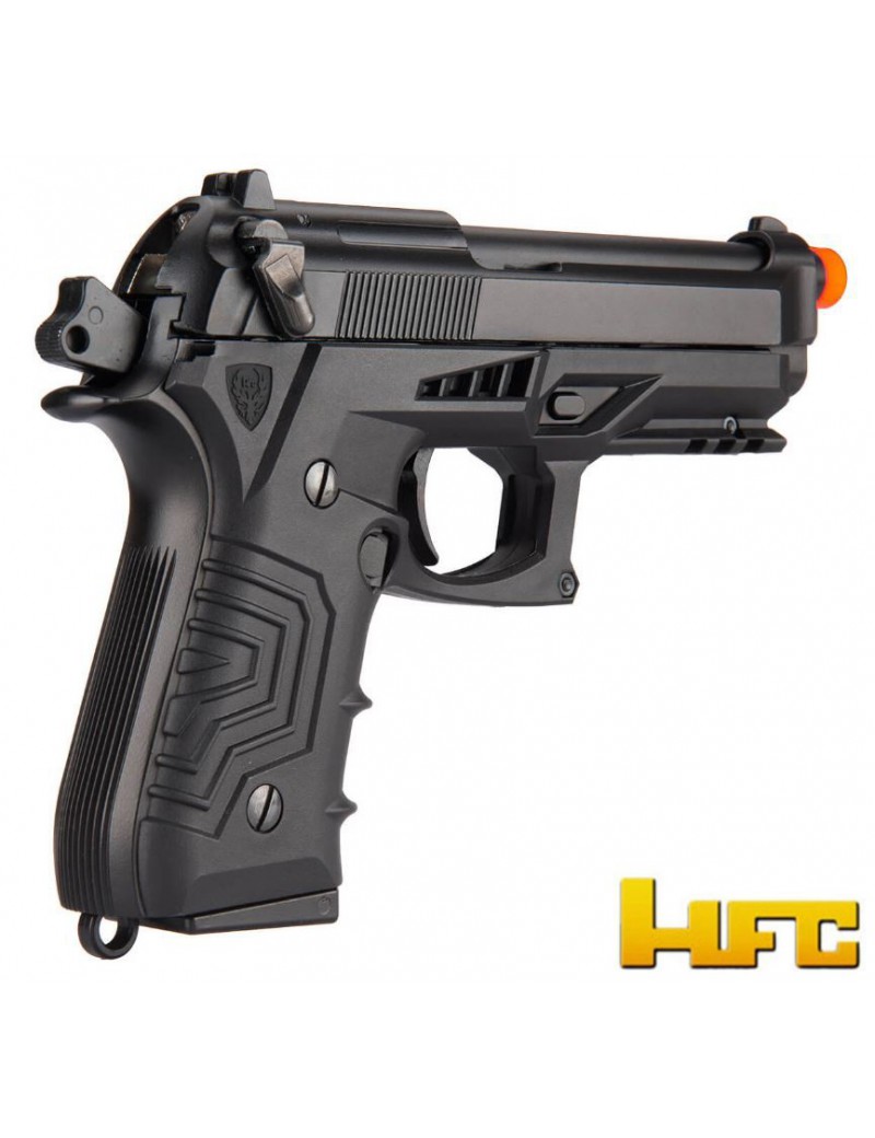 B92SF TACTICAL GRIP FULL METAL GAS PISTOL SINGLE SHOT-BURST [HG 173R]