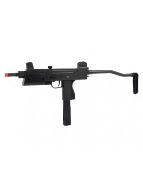 T77 FULL METAL GAS SEMI / FULL AUTO HFC SUBMACHINE GUN NEGRO [HG 203]