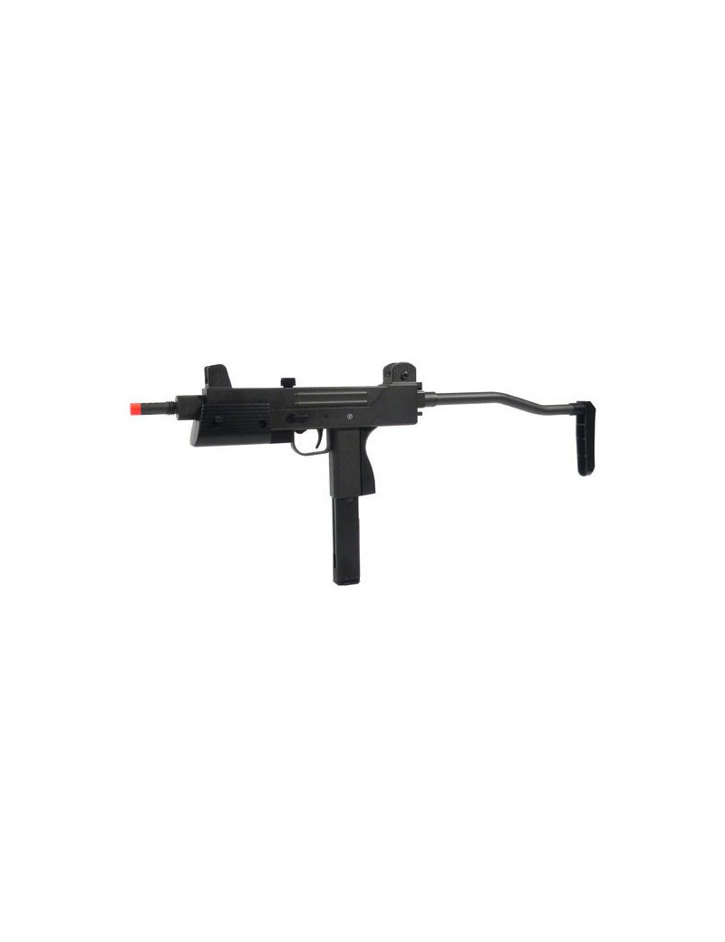 T77 FULL METAL GAS SEMI / FULL AUTO HFC SUBMACHINE GUN BLACK [HG 203]