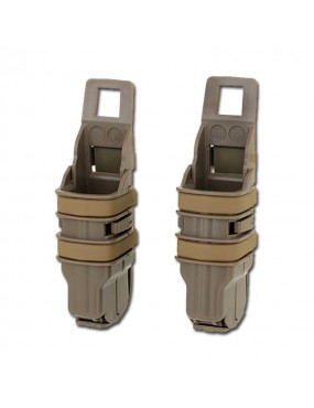 FAST-MAG MAGAZINE POUCH FOR COYOTE BROWN EMERSON PISTOL [EM6344A]