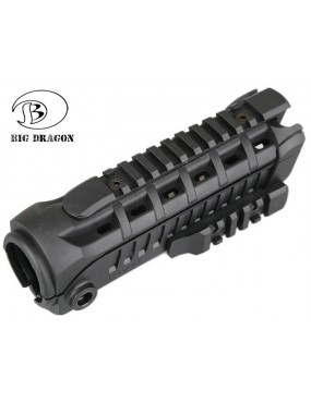 TACTICAL HANDGUARD BLACK BIG DRAGON FOR M4 SERIES [BD-3761B] 2