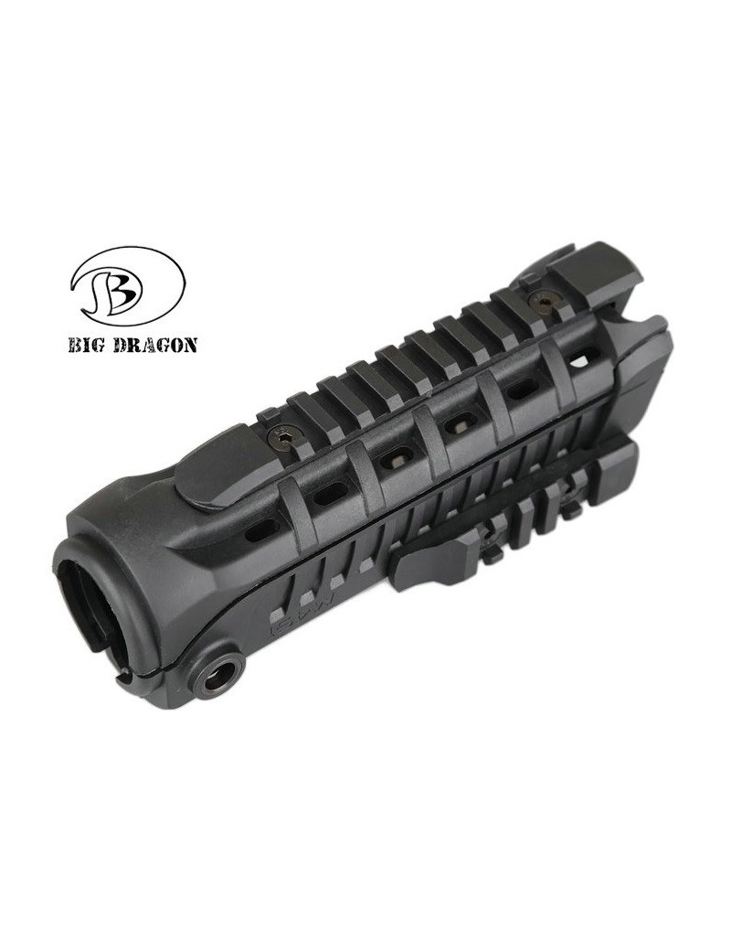 BIG DRAGON PARAMANO TATTICO NERO PER SERIE M4 [BD-3761B]