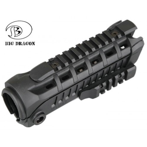 BIG DRAGON PARAMANO TATTICO NERO PER SERIE M4 [BD-3761B]
