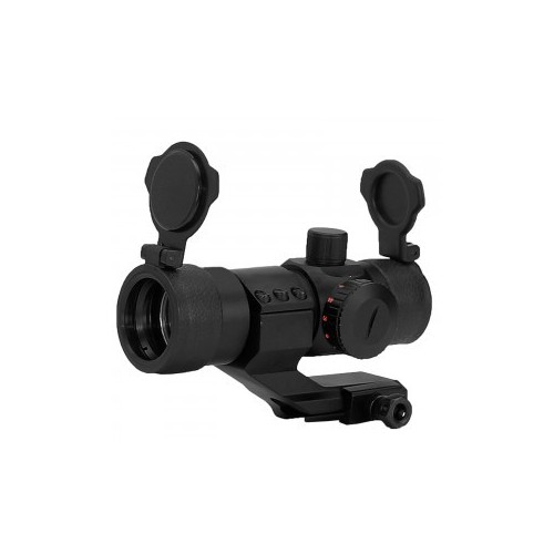 RED DOT JS-TACTICAL 1X30 RD RED AND GREEN LIGHT AT 5 INTENSITY [JS-1X30RD]