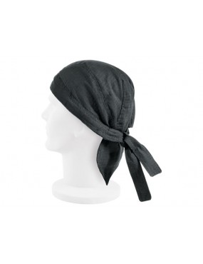 BANDANA DEFCON 5 PREFORMED KNOTTED BLACK  [D5-1948 B]