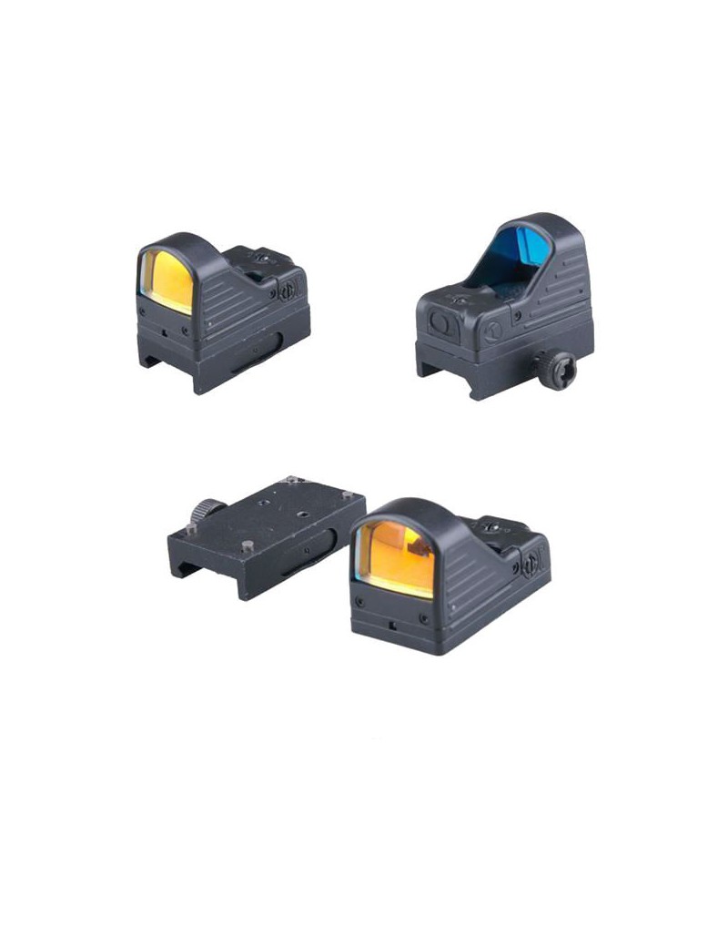 MINI RED DOT OLOGRAFICO BLACK [EL-EX201B]