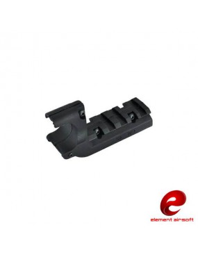 Gexgune Système de Base de Rail de Pistolet Glock Tactique pour Glock 17 18  19 Pistolet Airsoft Accessoires de Glock Portée de Chasse (2 Couleurs en  Option) : : Sports et Loisirs