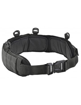 PADDED BELT WITH AUSTRIALPIN DEFCON 5 ITALIAN BLACK BUCKLE [D5-MB04 B]