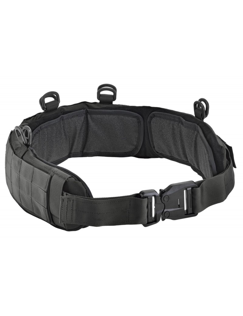 CINTURÓN ACOLCHADO CON AUSTRIALPIN DEFCON 5 HEBILLA ITALIANA NEGRA [D5-MB04 B]