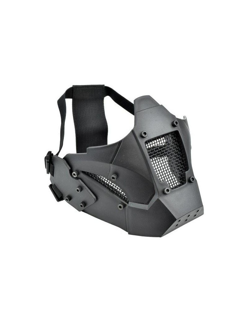 MÁSCARA WOSPORT IRON WARRIOR NEGRA [WO-MA95B]