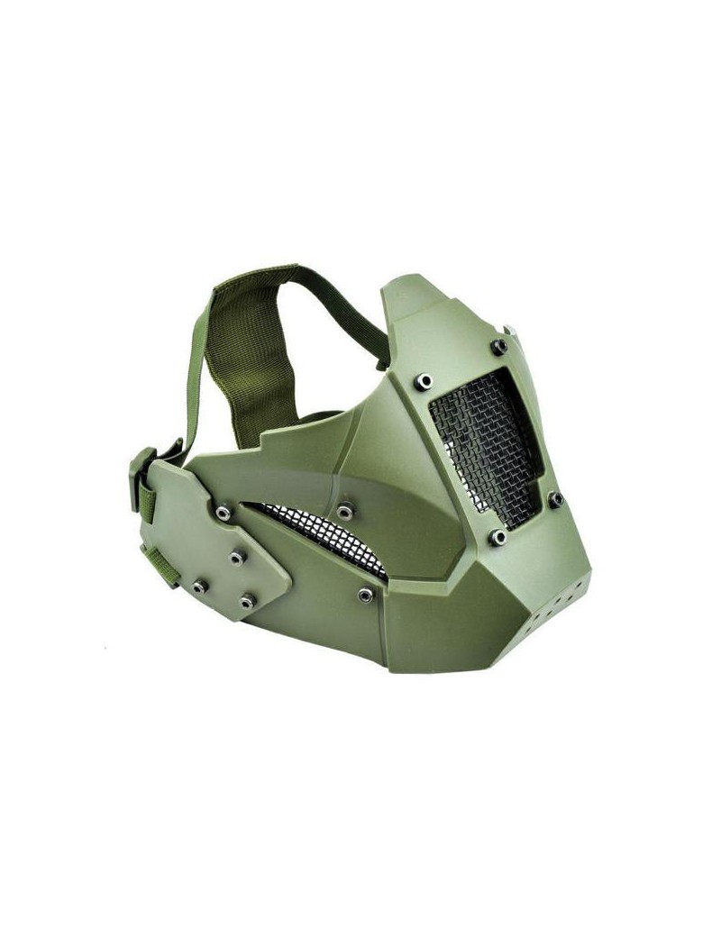 WOSPORT MASCHERA IRON WARRIOR VERDE [WO-MA95V]