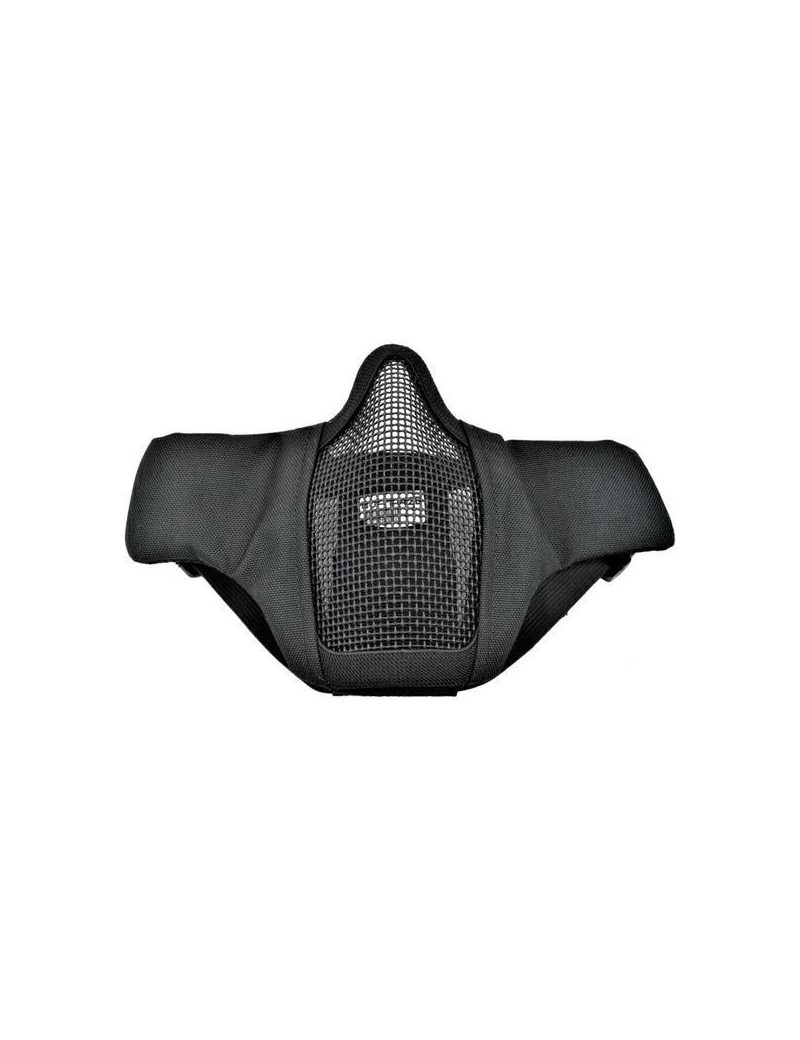 WOSPORT MASK WITH BLACK METAL GRID [WO-MA42B]