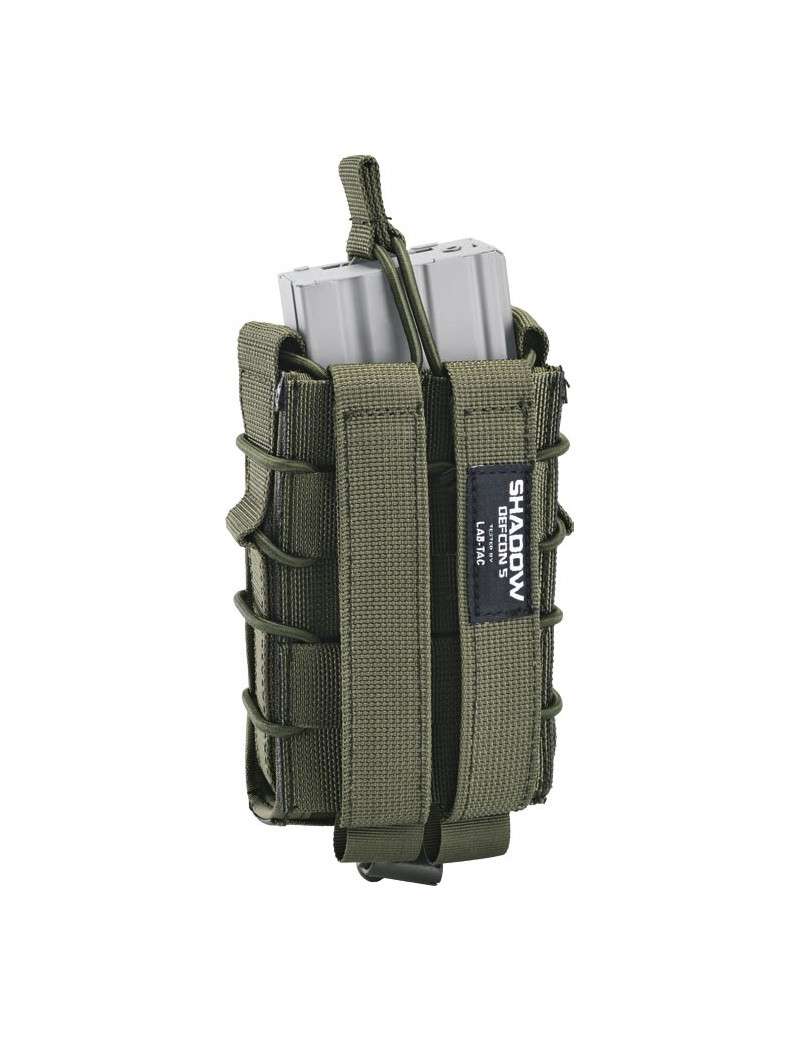 PORTA CARGADOR SHADOW POCKET M4 EXTRACCIÓN RÁPIDA MODELO SIMPLE VERDE [D5-LAS_M4LCS OD]