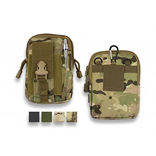 BOLSILLO PARA UTILIDADES DE TEJIDO VERDE 600D BARBARIC [34908-VE]