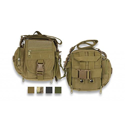 BOLSA DE SUPERVIVENCIA VERDE 600D CON SISTEMA DE RESORTE BARBARIC [34885-VE]