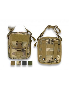 ALL GREEN POCKET WITH MOLLE FITTING 600D BARBARIC [34895-VE]