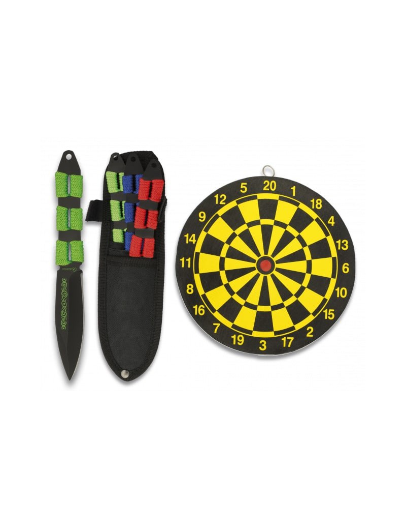 3er-Set WURFMESSER SEILGRIFF + ZIEL [32212]