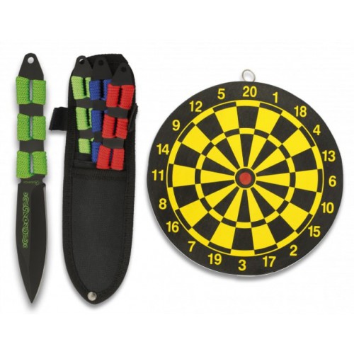 3er-Set WURFMESSER SEILGRIFF + ZIEL [32212]