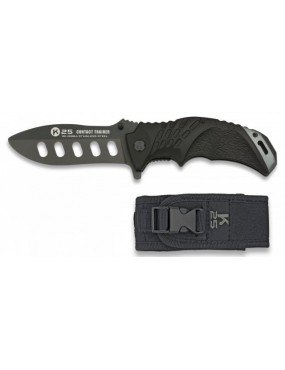 TRAINING KNIFE K25 BLADE 10,5 CM COLOR BLACK [19964]