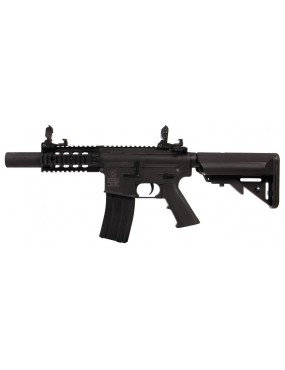 ELECTRIC RIFLE M4 MINI SPECIAL FORCES BLACK FULL METAL COLT [180866]
