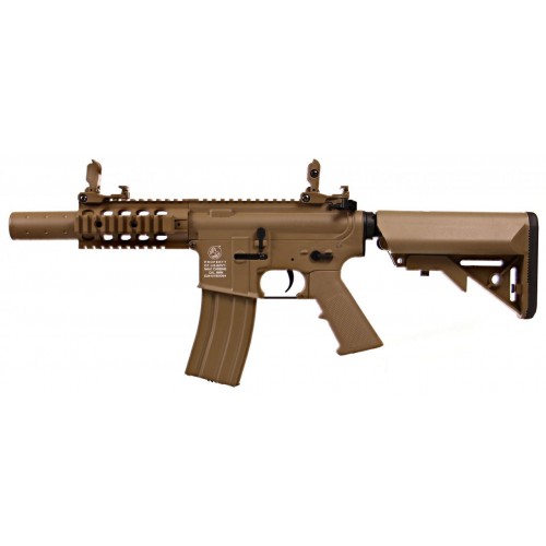 ELEKTRISCHES GEWEHR M4 MINI SPEZIALKRÄFTE TAN FULL METAL COLT [180867]