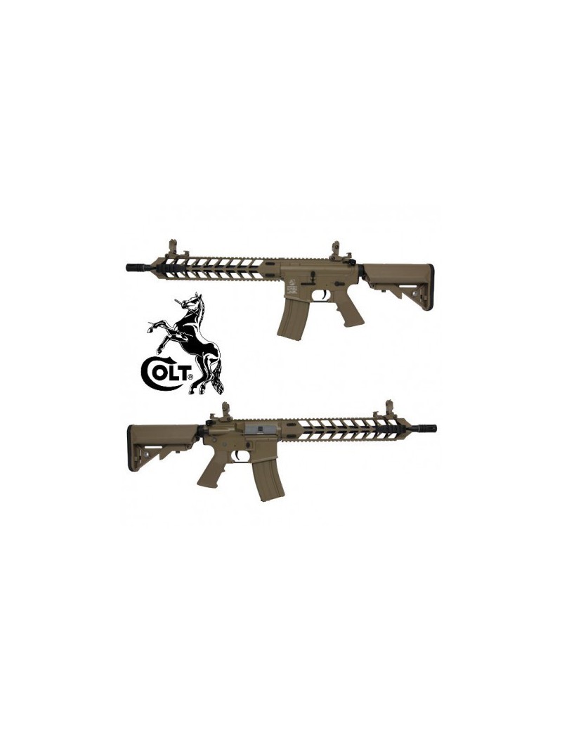 FUCILE ELETTRICO M4 AIRLINE MOD.A TAN FULL METAL COLT [180857]