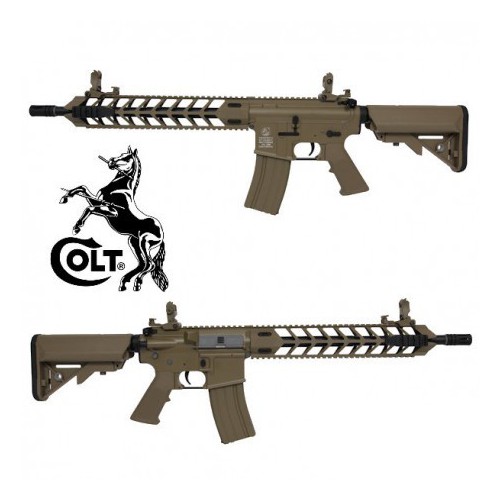 FUCILE ELETTRICO M4 AIRLINE MOD.A TAN FULL METAL COLT [180857]