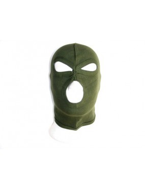 GREEN COTTON BALACLAVA [DG06V]