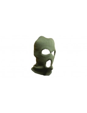 GRÜNE ACRYLBALACLAVA  [DG803V]