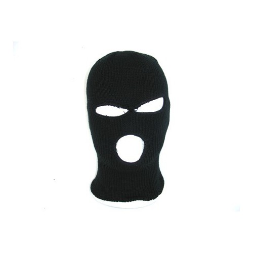 SCHWARZES ACRYLBALACLAVA  [DG803B]
