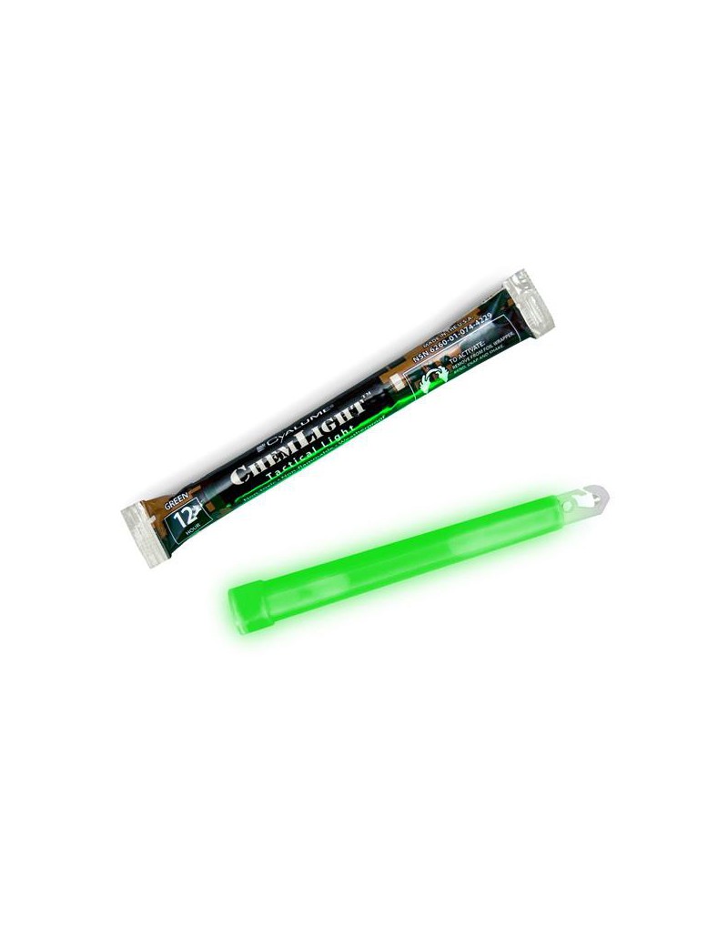CYALUME CHEMLIGHT GREEN - DURATION 12H [CY-4229]