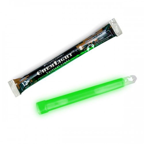 CYALUME CHEMLIGHT GREEN - DAUER 12H [CY-4229]