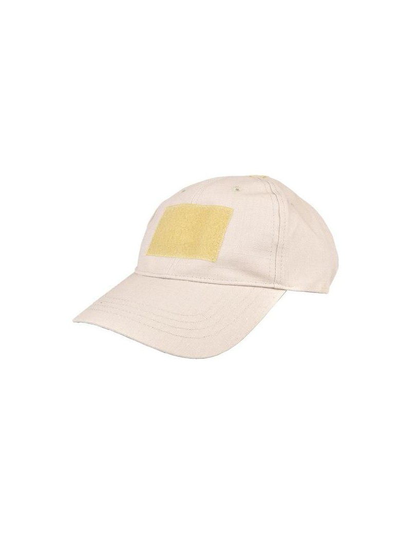 TAN COLOR BEANIE WITH VELCRO [WO-HA02T]