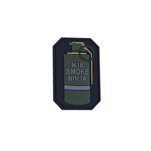 PATCH EN PVC M18 SMOKE NINJA [EM5525C]