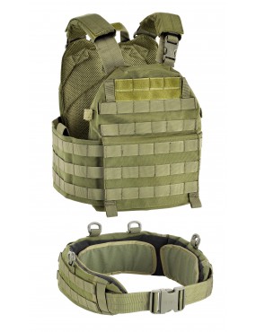 DEFCON 5 VEST CARRIER COLOR GREEN 1000 DENARI [D5-BAV13 OD]