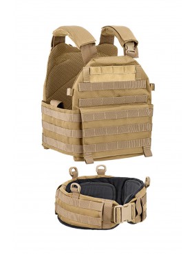 DEFCON 5 VEST CARRIER COLOR TAN 1000 DENARI [D5-BAV13 CT]