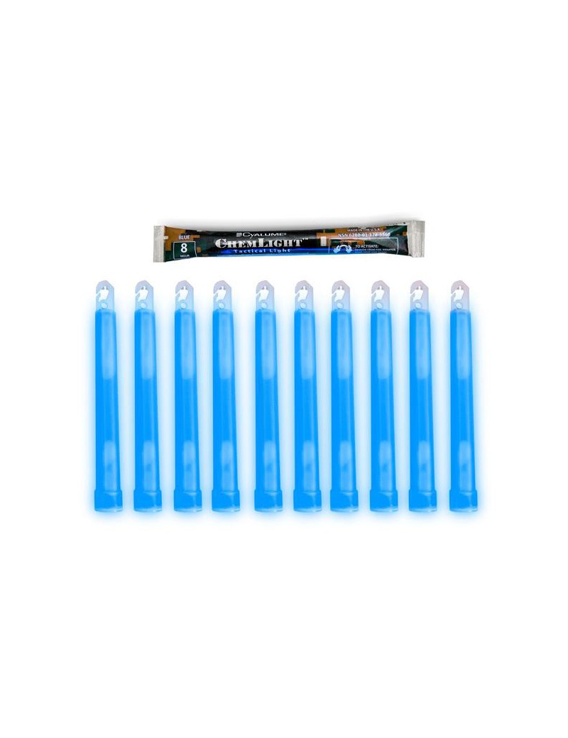 CYALUME CHEMLIGHT BLUE - DAUER 8H [CY-5560]