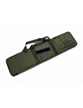 BOLSA VERDE 4 BOLSILLOS PARA PISTOLAS 107X25 [B120V]