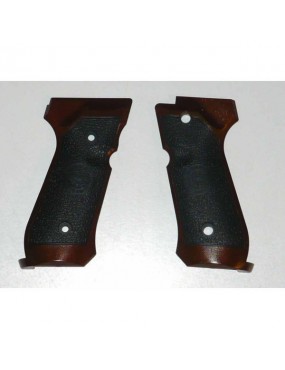 GRIP GRIP FOR BERETTA 92 FAKE WOOD LUXAIR KEYMORE KJWORKS [H-644]