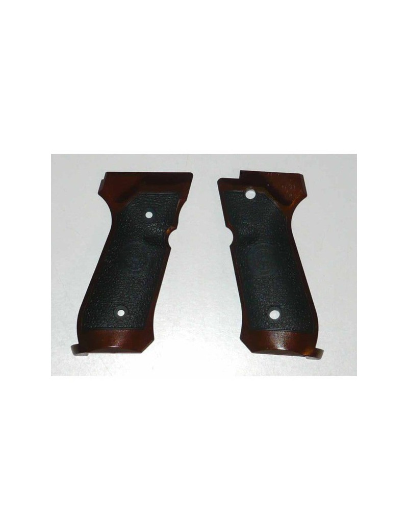 GRIP GRIP POUR BERETTA 92 FAKE WOOD LUXAIR KEYMORE KJWORKS [H-644]
