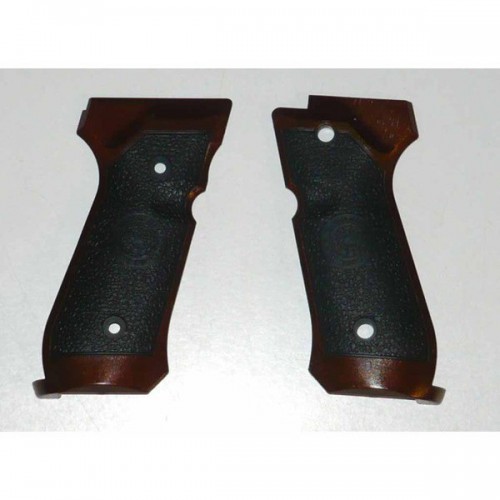 GRIP GRIP POUR BERETTA 92 FAKE WOOD LUXAIR KEYMORE KJWORKS [H-644]