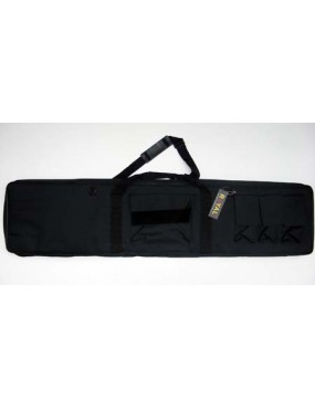 BOLSA NEGRA PARA PISTOLAS 4 BOLSILLOS 130X30 [B130]