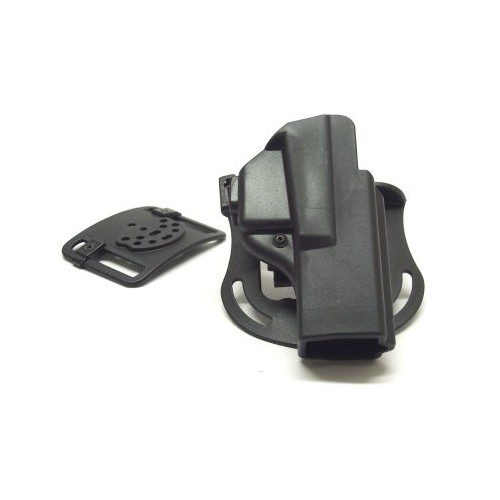 FUNDA SHOCKWAVE DE POLÍMERO VEGA SHWC009L PARA GLOCK 17 22 31 37 CON ACCESORIOS 8K26 Y 8K27 [SHWC009LN]