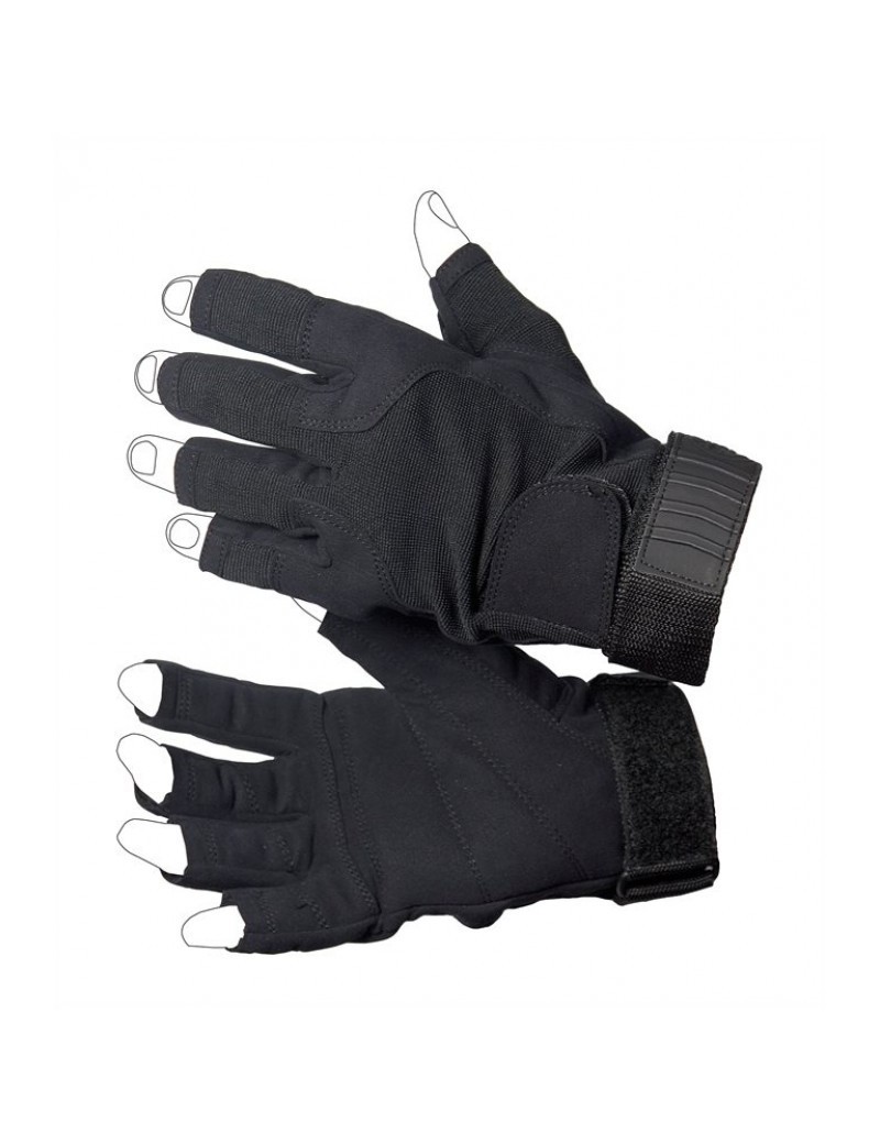 GUANTE TÁCTICO DESNUDOS DEDOS OG01 HALF ROCKY TG. L [OG01NL]